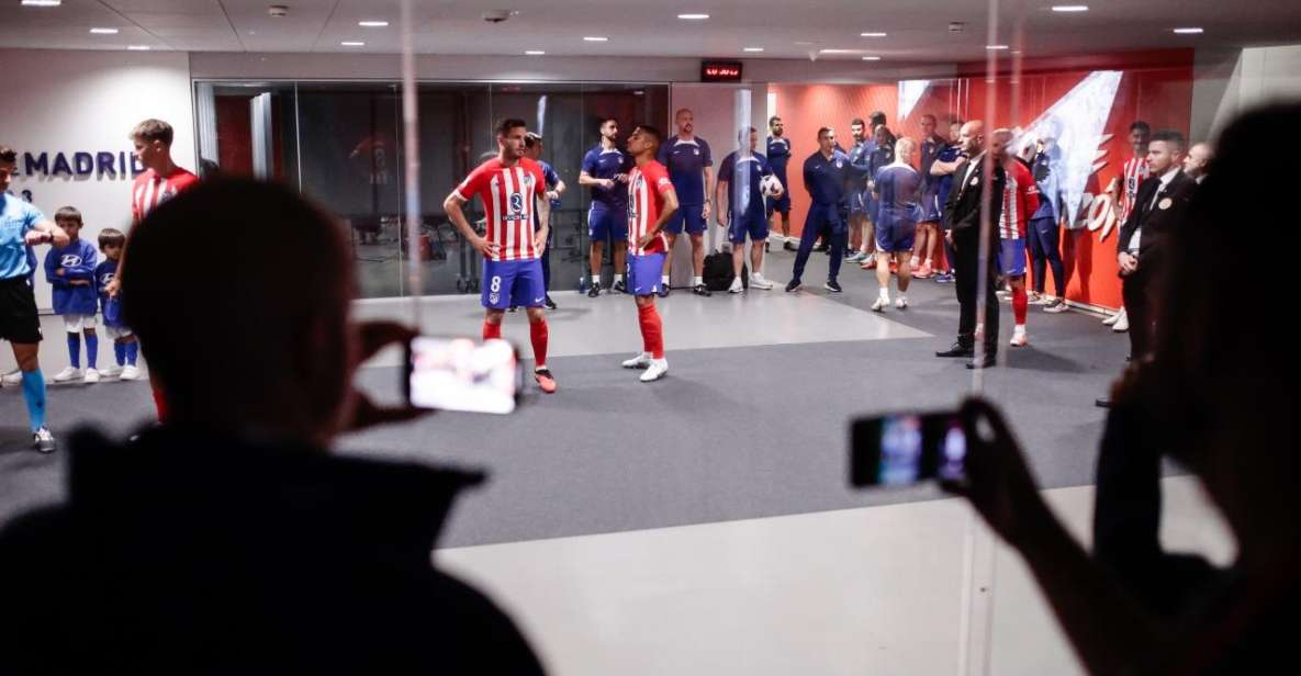 Madrid: Atlético De Madrid Tunnel Experience Match Ticket - Experience Highlights