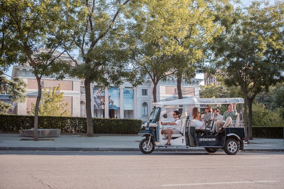 Madrid: Private City Tour by Electric Tuk Tuk - Tour Highlights