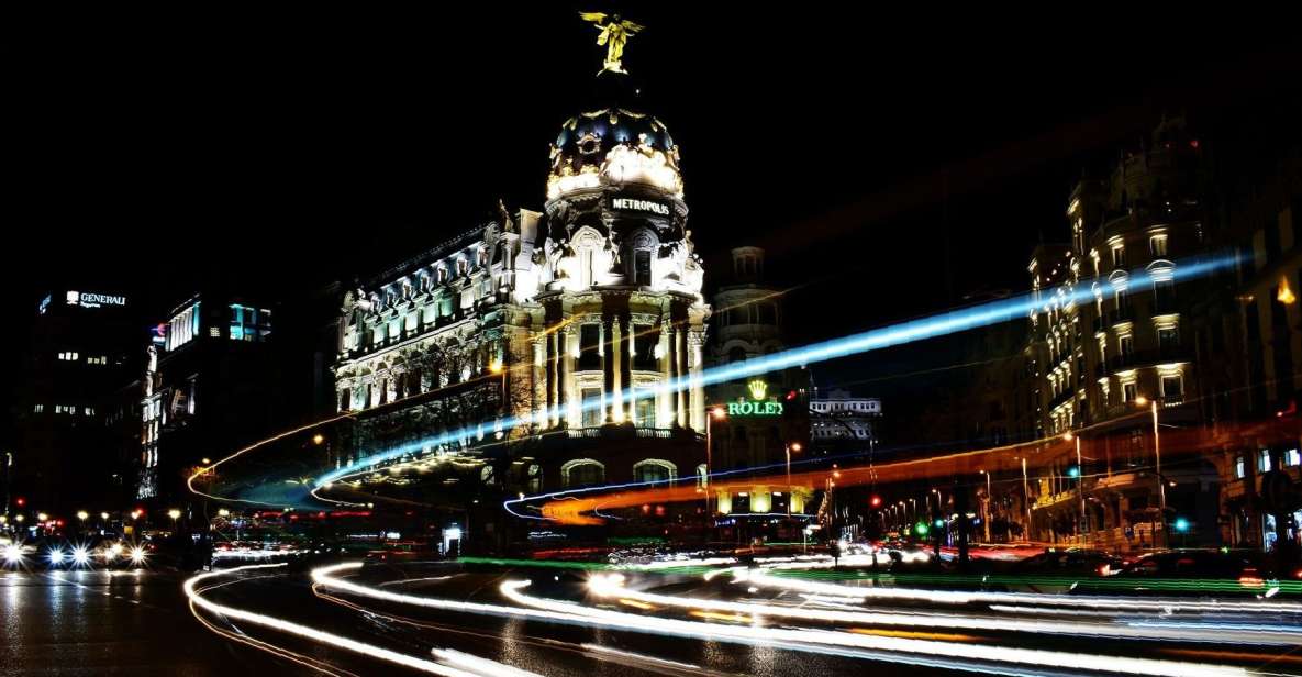 Madrid: Private Guided Night Tour by Car - Pickup and Accessibility Information