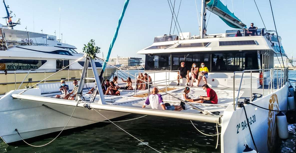 Malaga: Catamaran Sailing Cruise With Swimming & Optional DJ - Experience Highlights