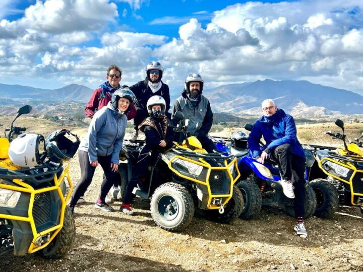 Málaga: Off-Road 2-Hour Tour by 2-Seater Quad in Mijas - Highlights