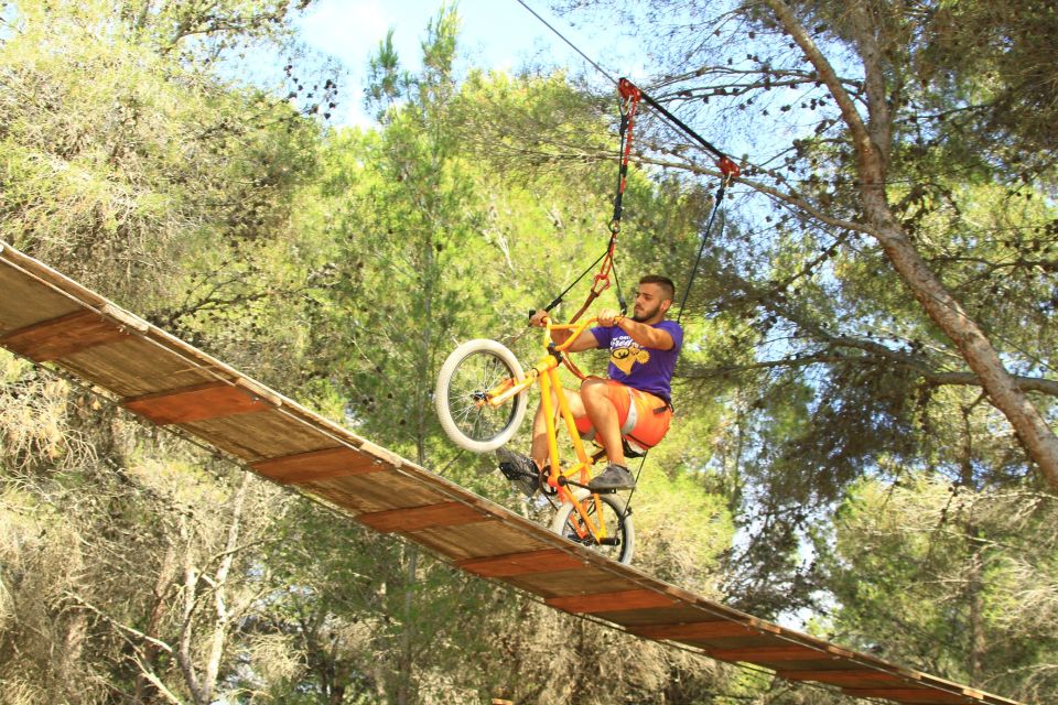 Mallorca: Adrenaline Tree Top Adventure Entry Ticket - Booking Information