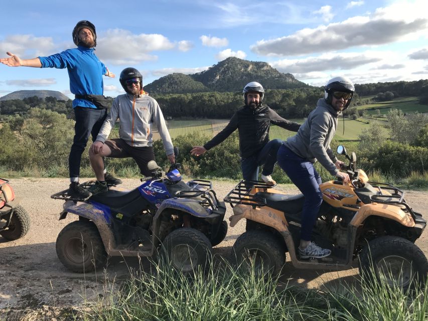 Mallorca: Quad Bike Tour With Snorkeling and Cliff Jumping - Full Description