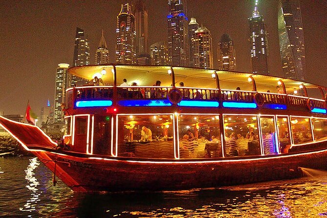 Marina Night Cruise Dinner Buffet and Drinks in Dubai -Lower Deck - Logistics