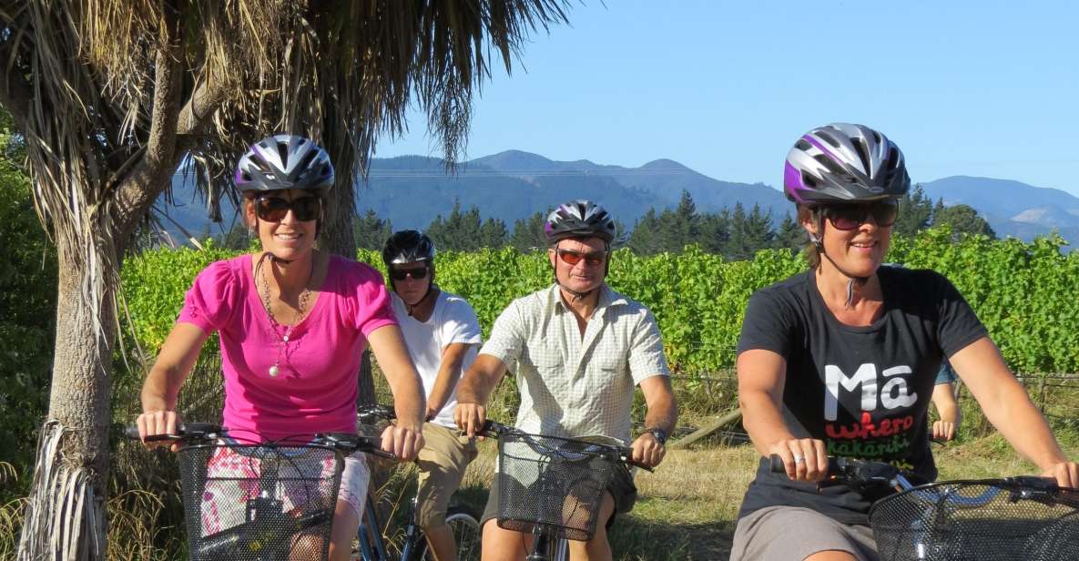 Marlborough Half Guided & Half Self-Guided Bike Wine Tour - Activity Inclusions