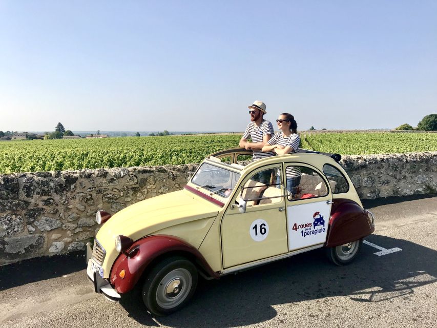 Médoc : Citroën 2CV Private Half-Day Wine Tour - Pickup Locations and Flexibility