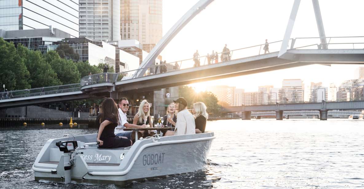 Melbourne: Electric Picnic Boat Rental on the Yarra River - Full Description