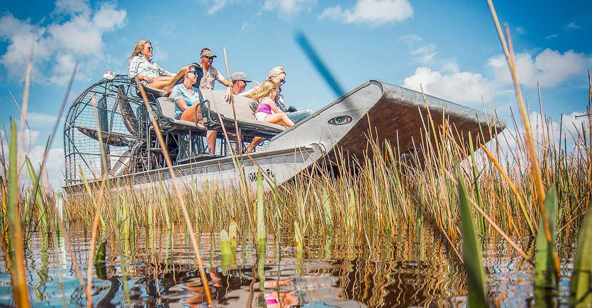 Miami: Everglades National Park Airboat Tour & Wildlife Show - Experience Highlights
