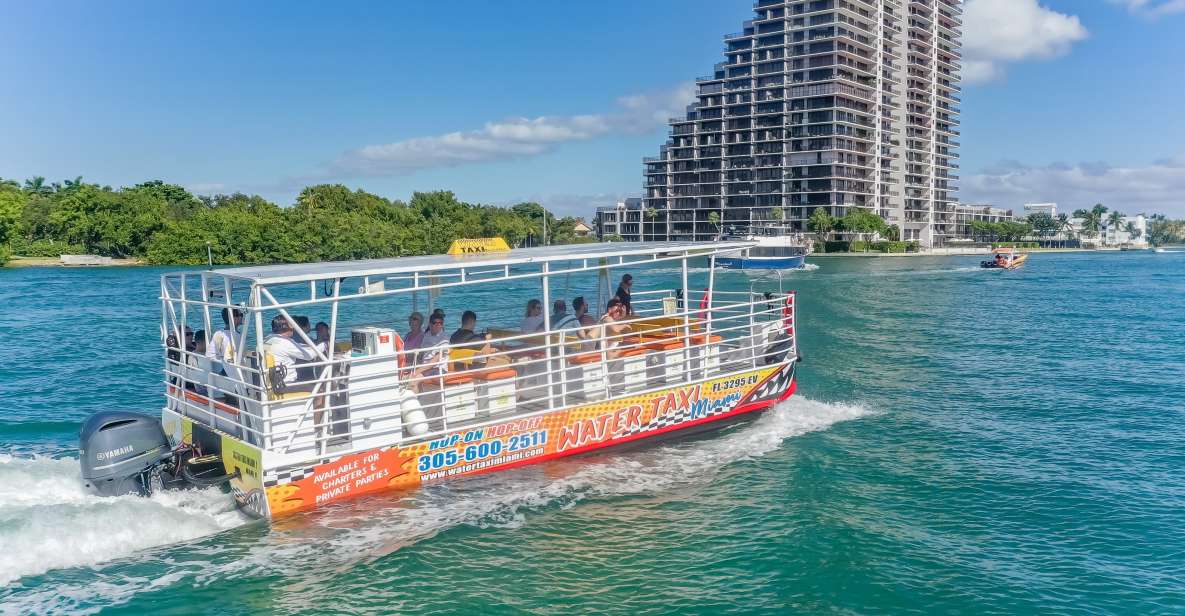 Miami: Hop-on Hop-off Boat Cruise - Experience Highlights