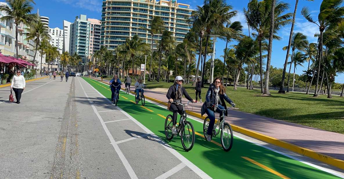 Miami: The Famous South Beach Bicycle Tour - Experience the Art Deco District