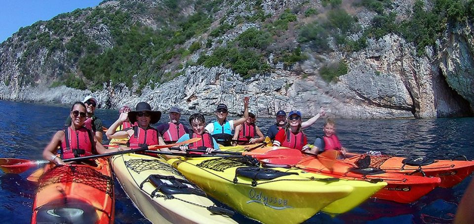 Mikros Gialos: Lefkada Guided Kayak Tour With Refreshments - Inclusions