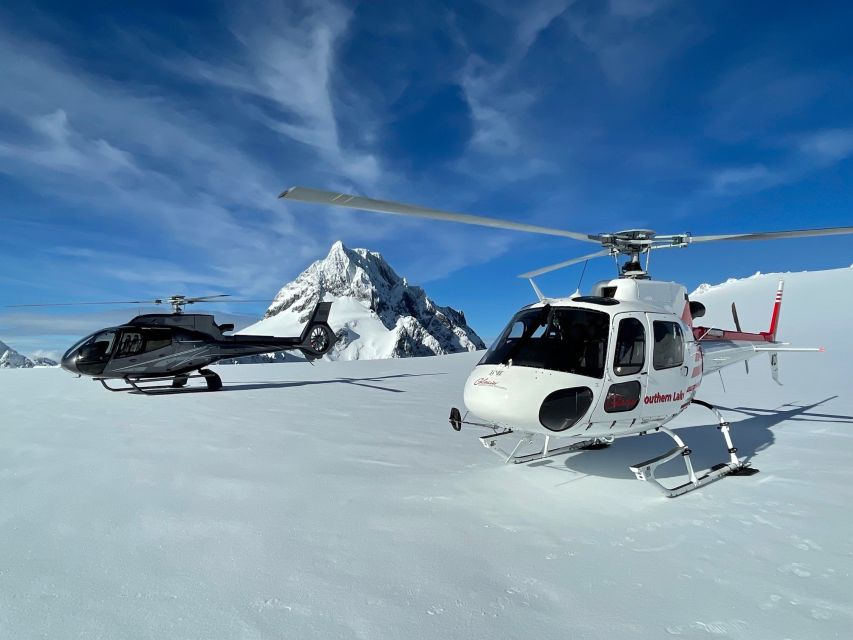 Milford Sound Extended Helicopter Flight & 3 Landings - Flight Itinerary