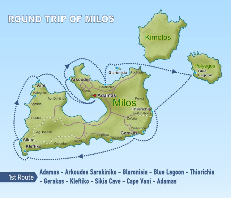 Milos: Kleftiko & Poliegos Catamaran Trip With Meal & Drinks - Location and Provider