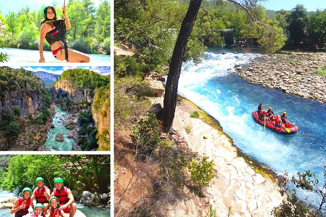 Mix Tour: Canyoning, Rafting, Zipline, From Alanya-Side-Antalya - Pricing and Booking Information