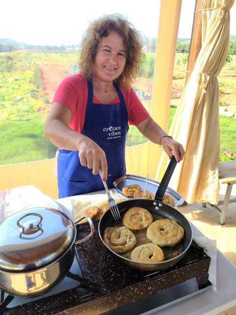 Moires: Cooking Class and Meal at a Family Olive Farm - Cooking Class Description