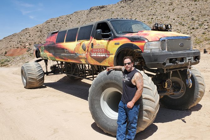 Monster Truck Drive AND Shoot Combo Package - Booking Logistics