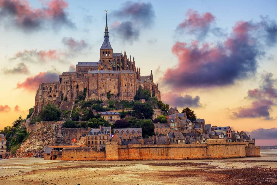 Mont Saint Michel Private VIP Tour With Champagne From Paris - Transportation & Guides