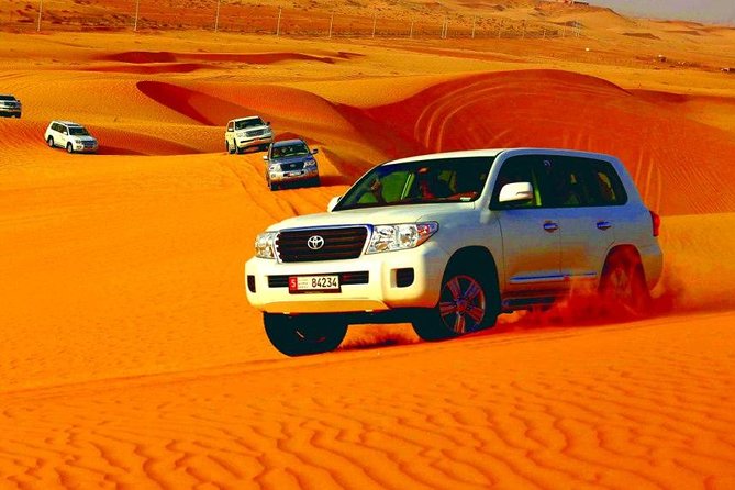 Morning Abu Dhabi Desert Dune Bashing and Camel Ride - Booking Information