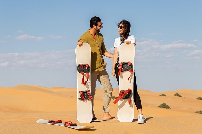 Morning Dune Bashing With Sand Boarding And Camel Ride in Red Dunes Desert - Adventure Activities Included