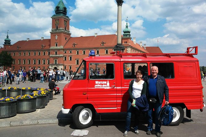 Must-Do Sites in Warsaw: Retro Car Private Tour With Hotel Pickup - Inclusions and Exclusions