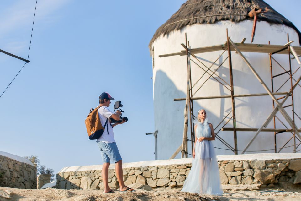 Mykonos: 1 Hour Private Photo Session in Mykonos Town - Itinerary