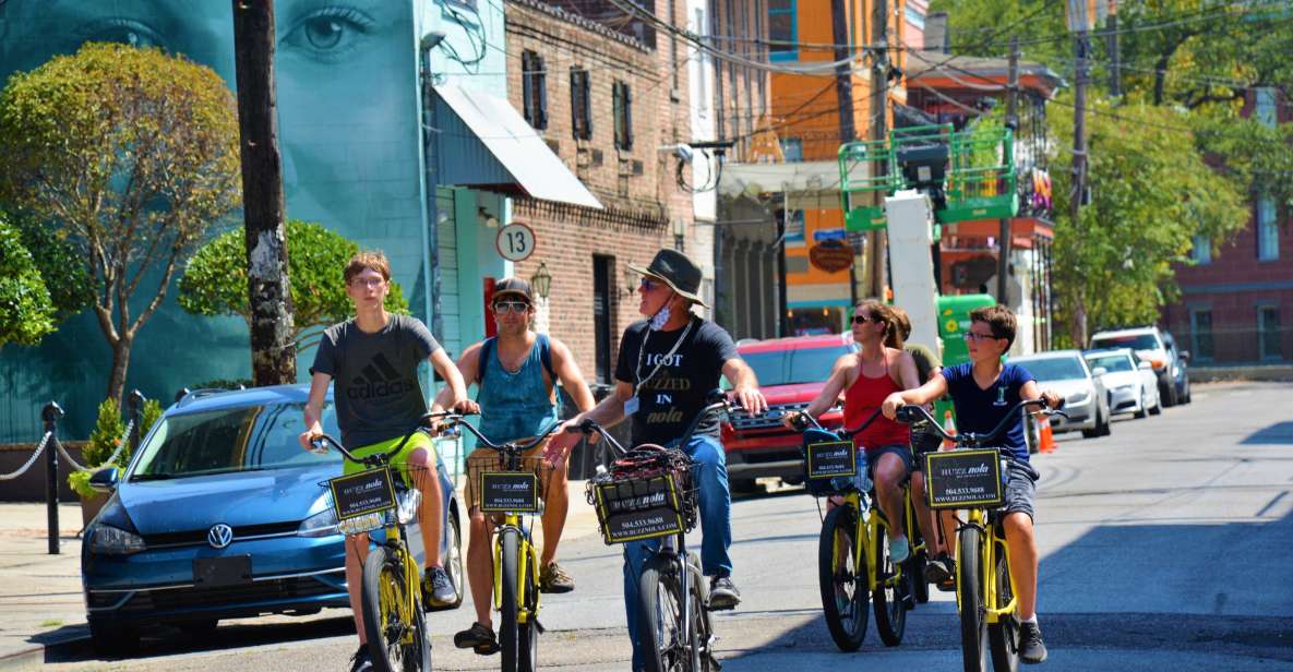 New Orleans: Guided Sightseeing Bike Tour - Tour Description