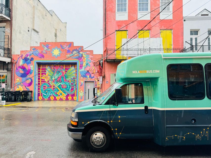 New Orleans: Hop-On Hop-Off Craft Brewery Bus Tour - Pickup Details
