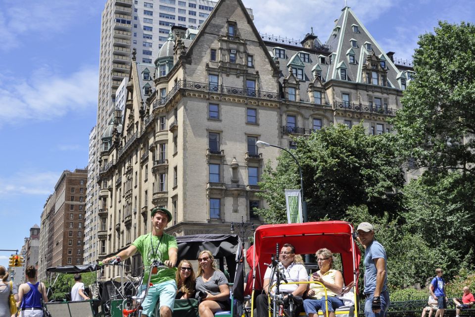 New York City: Central Park Private Pedicab Tour - Important Tour Information