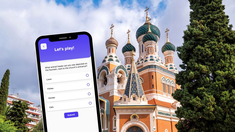 Nice: City Exploration Game and Tour on Your Phone - Itinerary