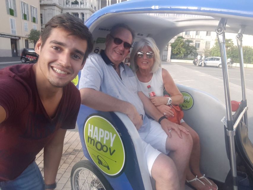 Nice: Private Guided Tour by Electric Bike Taxi - Tour Guide Information