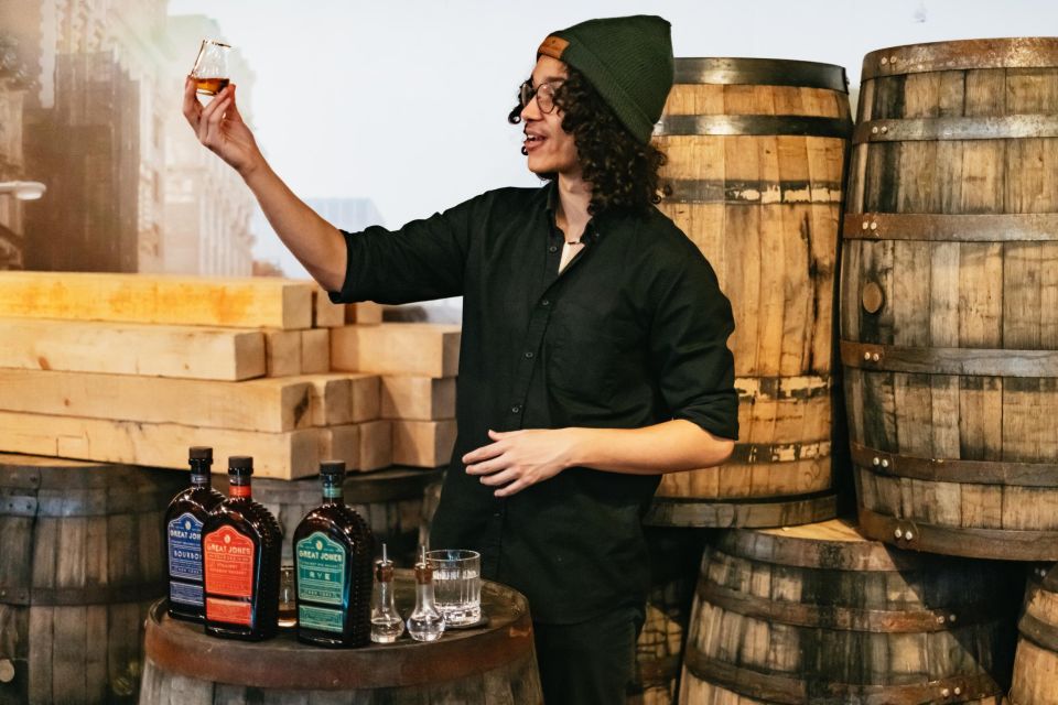 NYC: Manhattan's Only Whiskey Distillery Tour & Tasting - Experience Highlights