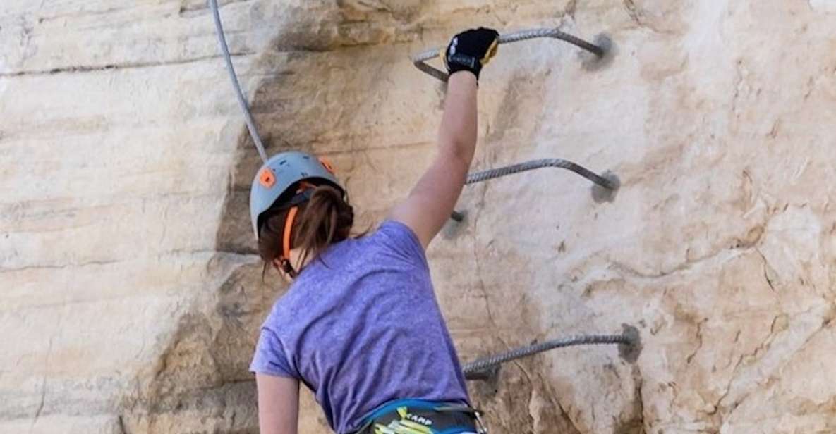 Orderville: Via Ferrata Guided Climbing and Rappelling Tour - Tour Features
