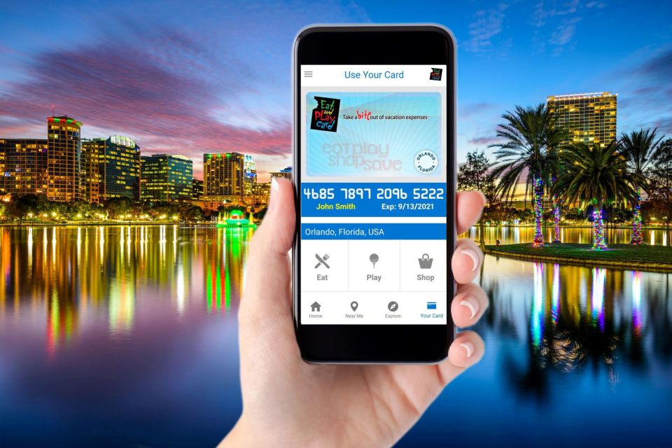 Orlando: Eat & Play Digital Discount Card - Participating Restaurants