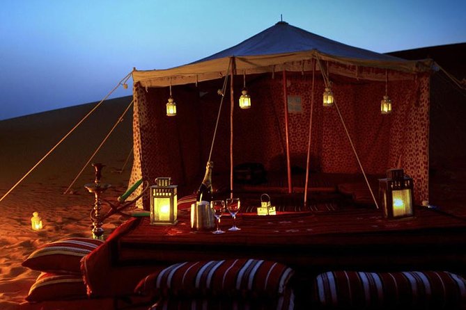 Overnight Dubai Desert Camping- Camel and 4x4 Safari With BBQ and Belly Dance - Bedouin Tents and Desert Experience