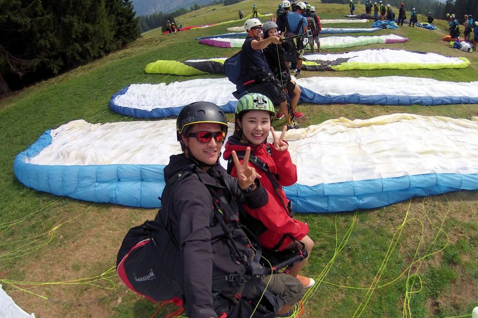 Paragliding Tandem Flight in Interlaken - Inclusions