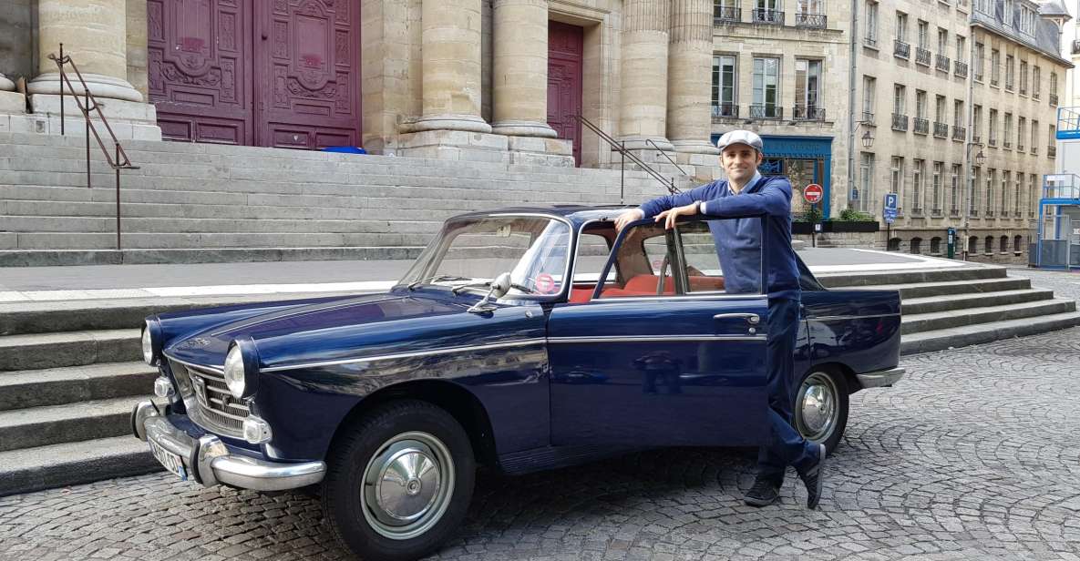 Paris: 1-Hour Tour in a Vintage Car - Booking Details
