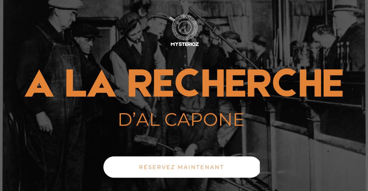 Paris: Al Capone Escape Game - Languages and Cancellation Policy