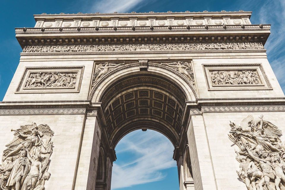 Paris: Arc De Triomphe + Louvre Pyramid Digital Audio Guides - Activity Description