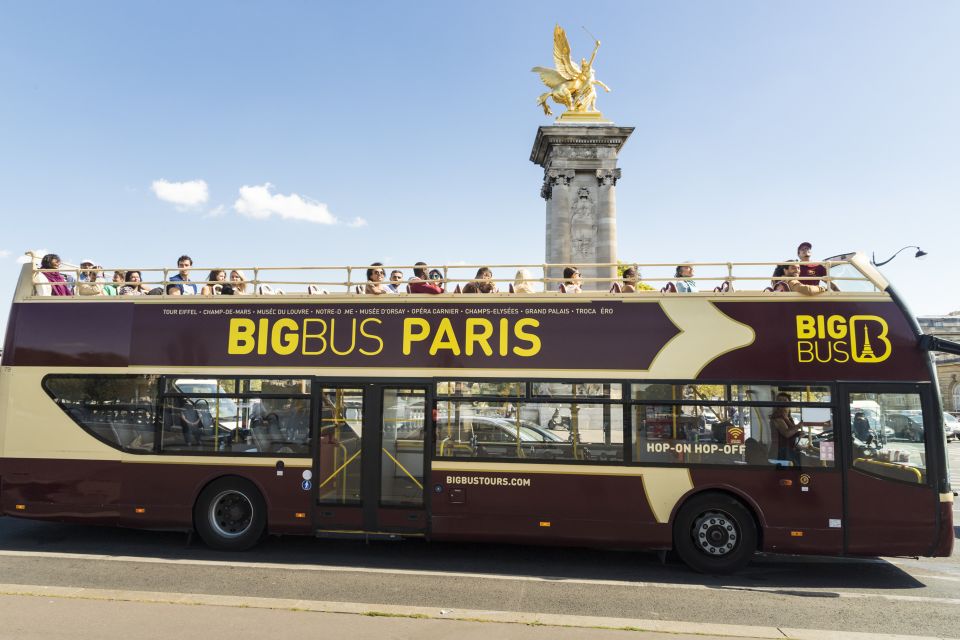 Paris: Big Bus Hop-on Hop-off Tour & Panoramic Night Tour - Reservation Information