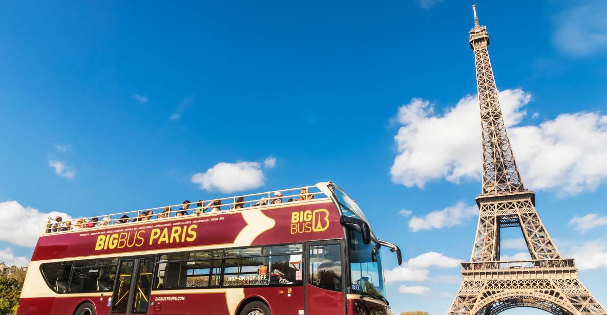 Paris: Big Bus Hop-On Hop-Off Tours With Optional Cruise - Itinerary Highlights