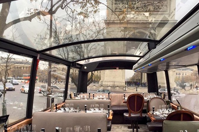 PARIS : Gourmet Lunch by Luxury Bus in the Capital of Love - Pricing and Booking Information