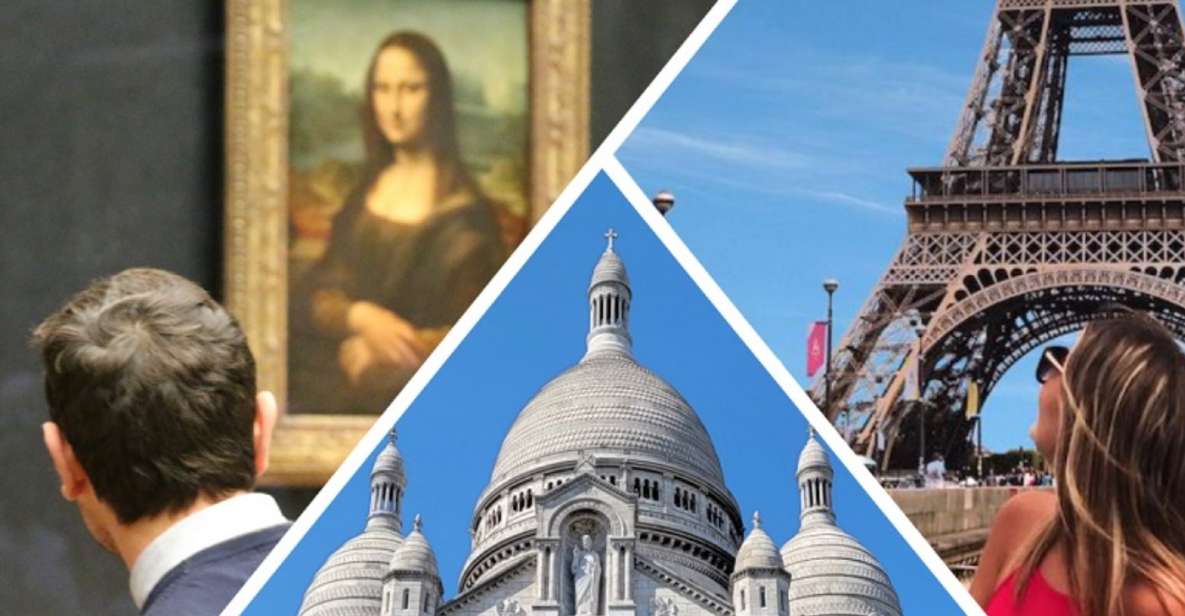 Paris: Highlights Tour With Eiffel Tower, Louvre, and Cruise - Itinerary Highlights and Inclusions