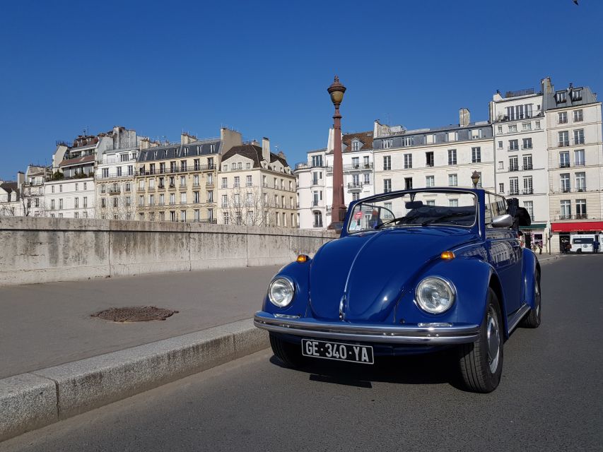 Paris: Private Guided City Tour by Classic Convertible Car - Experience