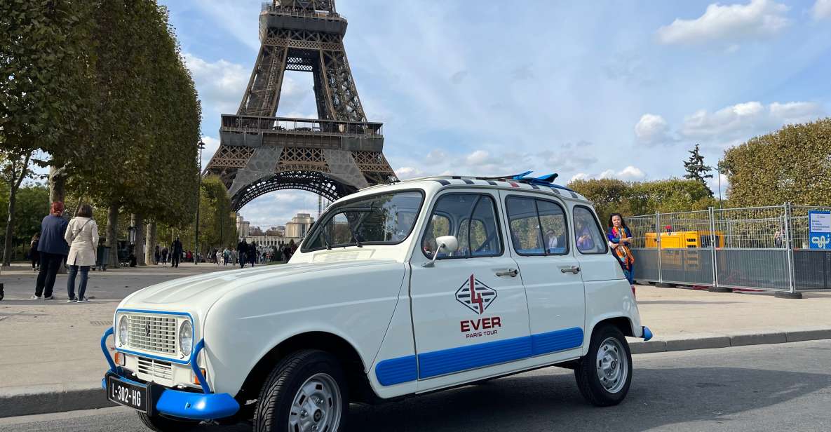 Paris: Private Sightseeing Tour in Renault 4L Electric 2h - Pickup Locations