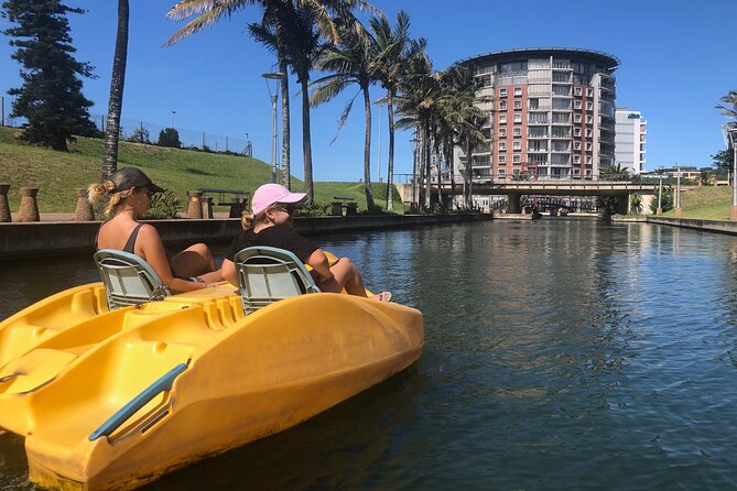 Pedal Boat Rides on Durban Point Waterfront Canals - Inclusions