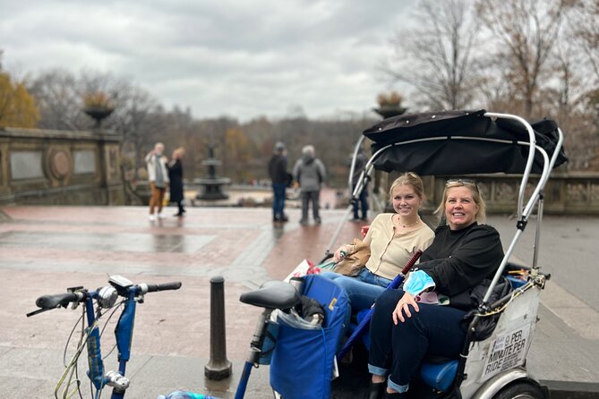 Pedicab Central Park With Laramie Flick - Pricing and Refund Policy