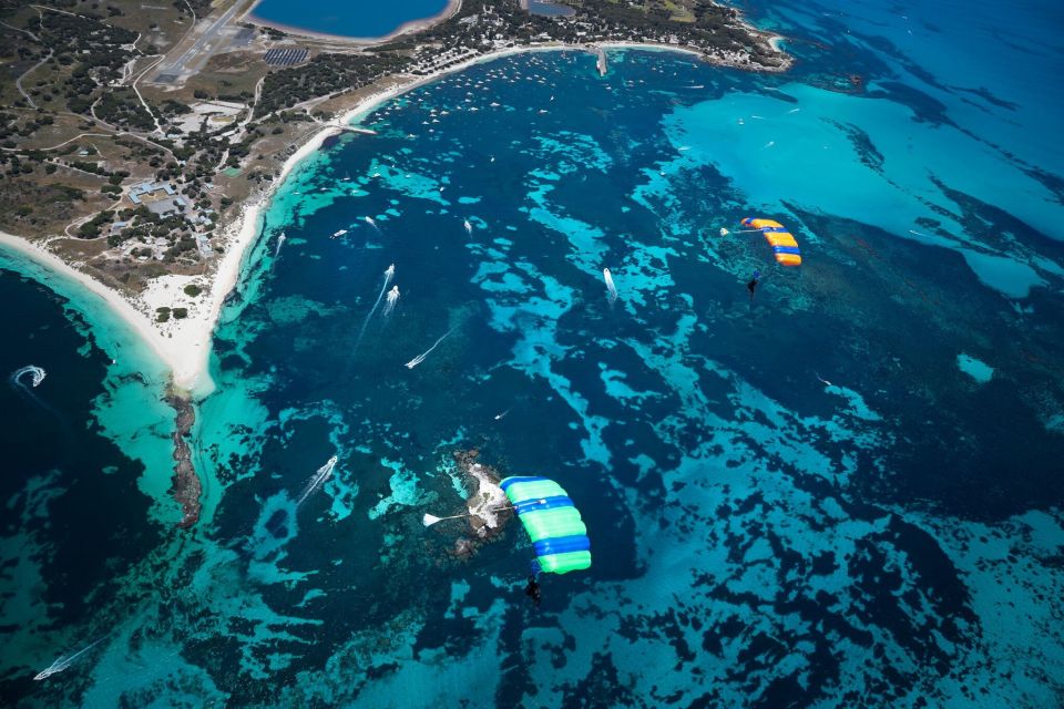 Perth: Rottnest Island Skydive and Ferry Package - Booking Information