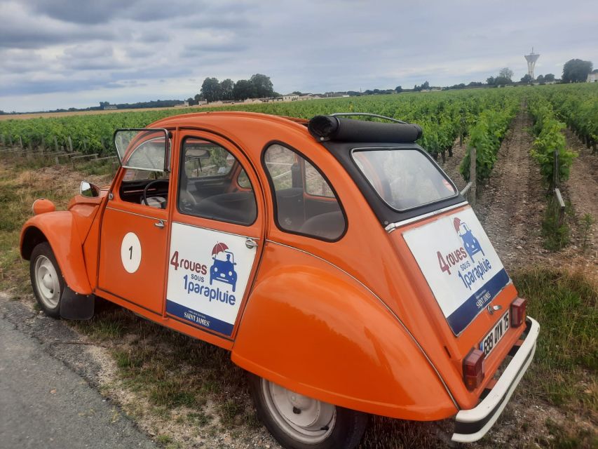 Pessac-Léognan : Citroën 2CV Private Half-Day Wine Tour - Multilingual Live Tour Guides and Pickup