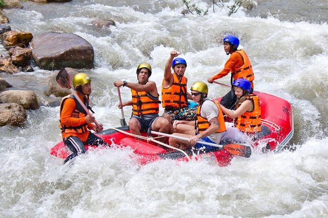 Phuket Adventure Day Tour for Rafting 7 Km., Zipline, Waterfall and Lunch - Ziplining Experience