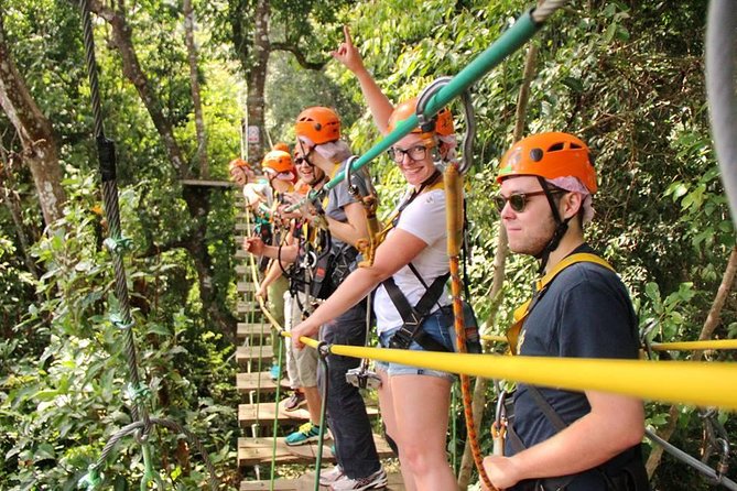 Phuket ATV Bike 1 Hr With Zipline Adventure 16 Platforms - Zipline Experience